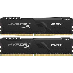 Оперативная память 16Gb 3000MHz Kingston HyperX Fury 2x8Gb KIT CL15 DDR4 (HX430C15FB3K2/16)  - 4