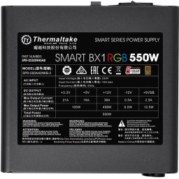 Блок питания 550W Thermaltake Smart BX1 RGB Bronze (PS-SPR-0550NHSABE-1) - 5
