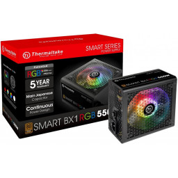 Блок питания 550W Thermaltake Smart BX1 RGB Bronze (PS-SPR-0550NHSABE-1) - 6