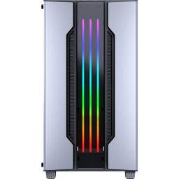 Корпус Cougar Gemini M Silver TG mATX - 2