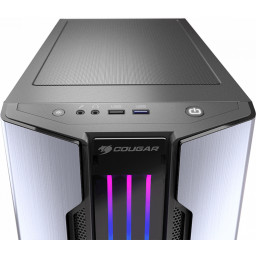 Корпус Cougar Gemini M Silver TG mATX - 5
