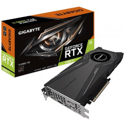 Видеокарта Gigabyte GeForce RTX 2080 Ti TURBO 11GB REV2 (GV-N208TTURBO-11GCV2) - 1