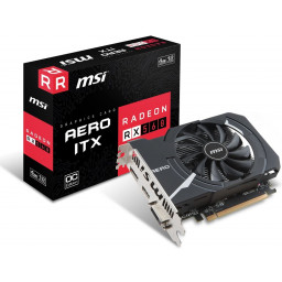 Видеокарта MSI Radeon RX 560 AERO ITX 4G OC - 1