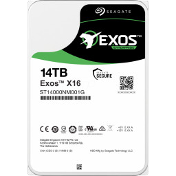 Жесткий диск 14Tb Seagate Exos X16 Helium (ST14000NM001G) - 1