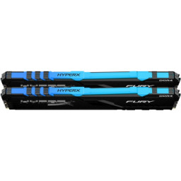 Оперативная память 16Gb 3600MHz Kingston HyperX Fury RGB 2x8Gb KIT CL17 DDR4 (HX436C17FB3AK2/16)    - 3