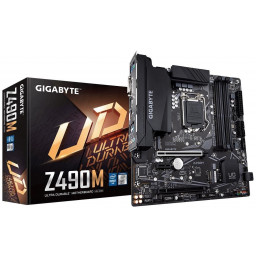 Материнская плата Gigabyte Z490M mATX LGA1200 - 1