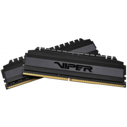 Оперативная память 32Gb 3200MHz Patriot Viper 4 Blackout 2x15Gb KIT CL16 DDR4 (PVB432G320C6K) - 2