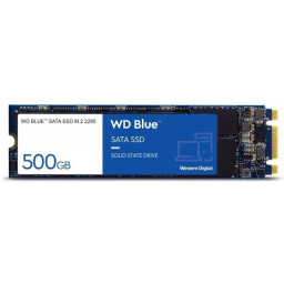 Твердотельный накопитель 500Gb SSD Western Digital Blue TLC M.2 (WDS500G2B0B) - 5