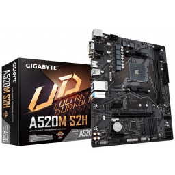 Материнская плата Gigabyte A520M S2H mATX AM4 - 1
