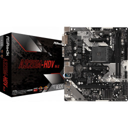 Материнская плата ASRock A320M-HDV R4.0 mATX AM4 - 5
