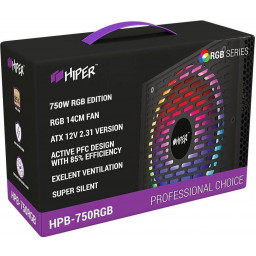 Блок питания 750W HIPER HPB-750RGB Bronze - 4