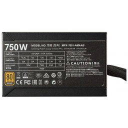 Блок питания 750W Cooler Master MasterWatt 750 Bronze (MPX-7501-AMAAB-EU) - 9