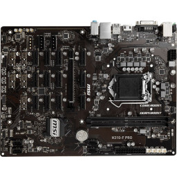 Материнская плата MSI H310-F PRO 1151v2 - 1
