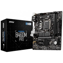 Материнская плата MSI B460M PRO mATX LGA1200 - 1