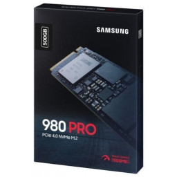 Твердотельный накопитель SSD 500Gb Samsung 980 Pro NVMe M.2 (MZ-V8P500BW)    - 9