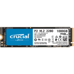 Твердотельный накопитель SSD 1Tb Crucial P2 CT1000P2SSD8 NVMe M.2 - 1
