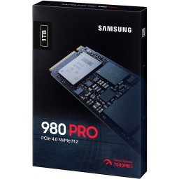 Твердотельный накопитель SSD 1Tb Samsung 980 Pro NVMe M.2 (MZ-V8P1T0BW) - 4
