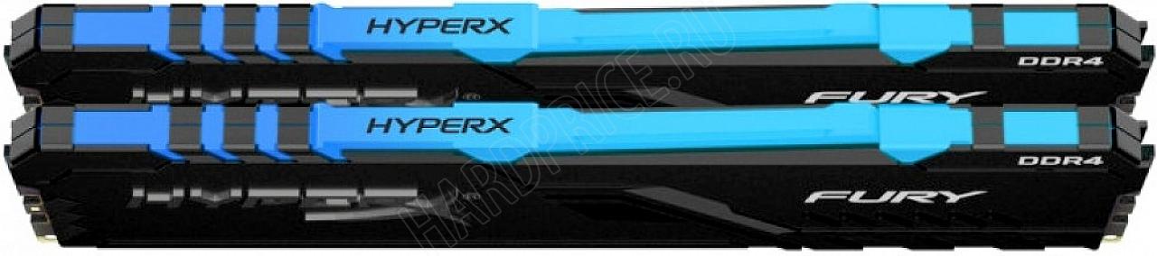 32Gb 3200MHz Kingston HyperX Fury RGB 
