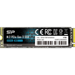 Твердотельный накопитель SSD 1Tb  Silicon Power A60 (SP001TBP34A60M28) - 1