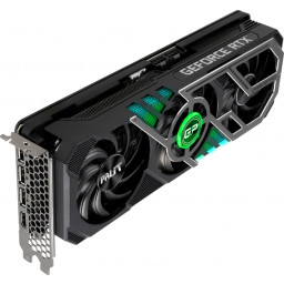 Видеокарта Palit GeForce RTX 3060 Ti Gaming Pro OC 8GB (NE6306TT19P2-1041A)    - 1