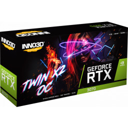 Видеокарта Inno3D GeForce RTX 3070 Twin X2 OC 8GB (N30702-08D6X-1710VA32L) - 5