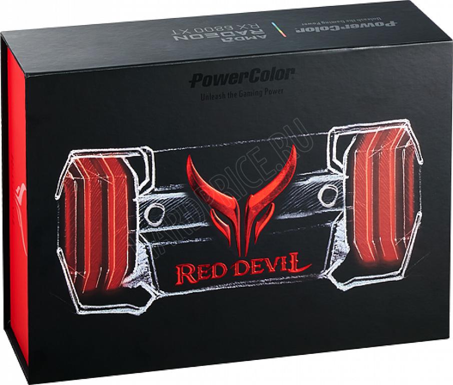RX 6800 XT Купить видеокарту PowerColor Radeon RX 6800 XT Red