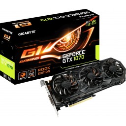 Видеокарта nVidia GeForce GTX 1070 Gigabyte G1 ROCK PCI-E 8192Mb (GV-N1070G1 ROCK-8GD) - 6
