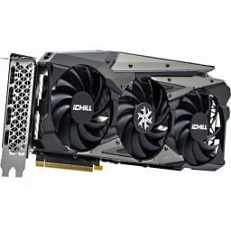 Видеокарта Inno3D GeForce RTX 3060 Ti iChill X3 8GB (C306T3-08D6X-1671VA39) - 2