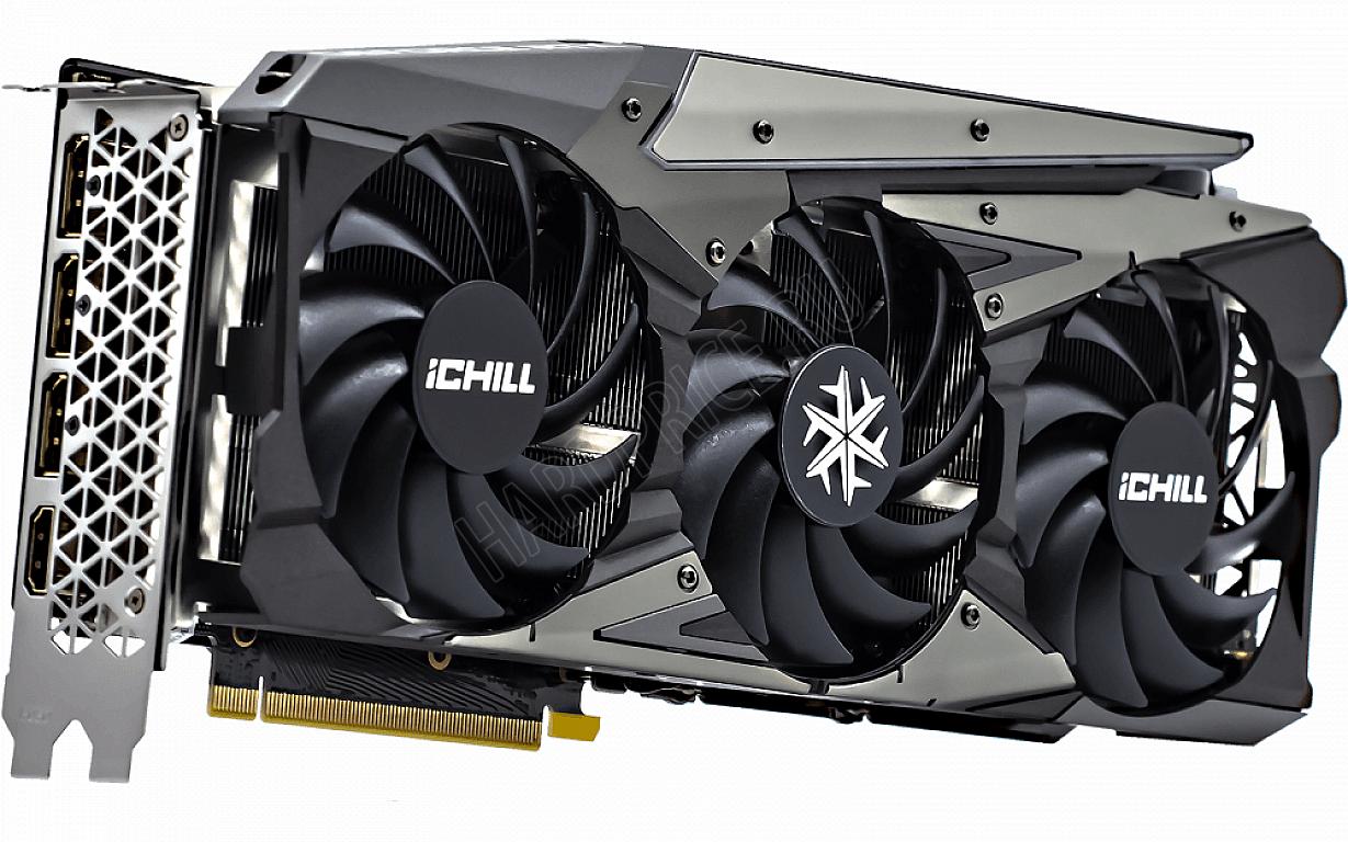 RTX 3060 Ti Купить видеокарту Inno3D GeForce RTX 3060 Ti iChill X3