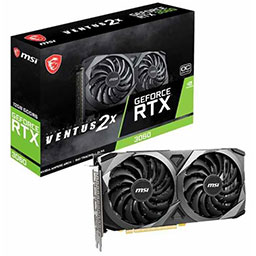 Видеокарта MSI GeForce RTX 3060 Ventus 2X OC 8GB - 2