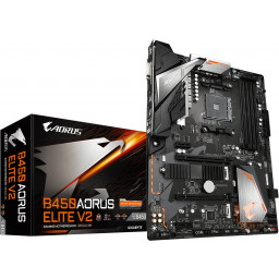 Материнская плата Gigabyte B450 AORUS ELITE V2 AM4 - 4