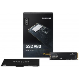 Твердотельный накопитель SSD 1Tb Samsung 980 MZ-V8V1T0BW NVMe M.2 - 4