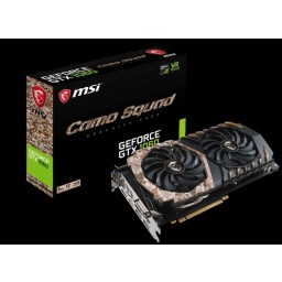 Видеокарта nVidia MSI GeForce GTX 1060 6144Mb (GTX 1060 Camo Squad 6G) - 7