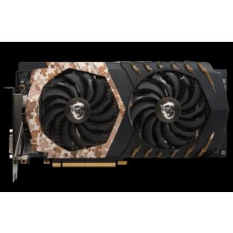 Видеокарта nVidia MSI GeForce GTX 1060 6144Mb (GTX 1060 Camo Squad 6G) - 8