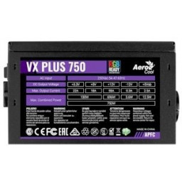Блок питания 750W AeroCool VX-750 PLUS RGB - 3