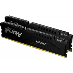 Оперативная память 32Gb 4800MHz Kingston Fury Beast 2x16Gb KIT CL38 DDR5 (KF548C38BBK2-32) - 1