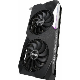 Видеокарта ASUS GeForce RTX 3060 Ti DUAL OC 8GB LHR  (DUAL-RTX3060TI-O8G-V2) - 8