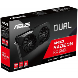 Видеокарта ASUS Radeon RX 6600 DUAL 8GB (DUAL-RX6600-8G) - 2
