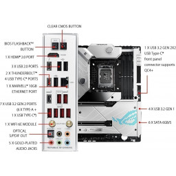 Материнская плата ASUS ROG MAXIMUS Z690 FORMULA DDR5 LGA1700 - 8