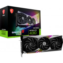 Видеокарта MSI GeForce RTX 4080 GAMING X TRIO16GB - 7