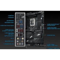 Материнская плата ASUS Z790 ROG STRIX Z790-E GAMING WIFI DDR5 LGA1700 - 5