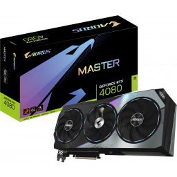Видеокарта Gigabyte GeForce RTX 4080 AORUS MASTER 16GB (GV-N4080AORUS M-16GD) - 9