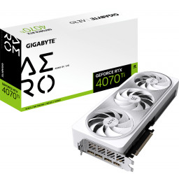 Видеокарта Gigabyte GeForce RTX 4070 Ti AERO OC 12GB (GV-N407TAERO OC-12GD) - 8