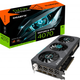 Видеокарта Gigabyte GeForce RTX 4070 EAGLE OC 12Gb (GV-N4070EAGLE OC-12GD) - 6