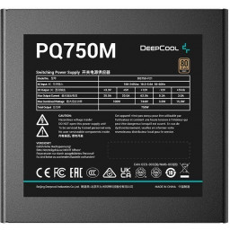 Блок питания 750W DeepCool PQ750M Gold (R-PQ750M-FA0B-EU) - 3