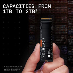 Твердотельный накопитель SSD 1Tb WD Black SN850 NVMe M.2 (WDS100T2XHE) - 6