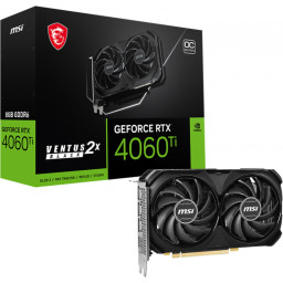 Видеокарта MSI GeForce RTX 4060 Ti VENTUS 2X BLACK 8G OC - 5