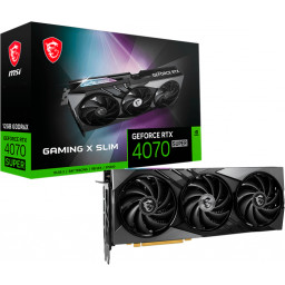 Видеокарта NVIDIA GeForce RTX 4070 Super MSI 12Gb (RTX 4070 SUPER 12G GAMING X SLIM) - 7