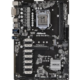 Материнская плата ASRock H110 Pro BTC+ - 1