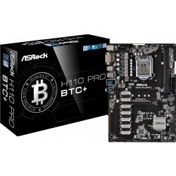 Материнская плата ASRock H110 Pro BTC+ - 5